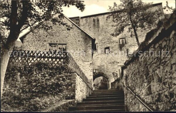 Kronenburg Eifel Schlossaufgang