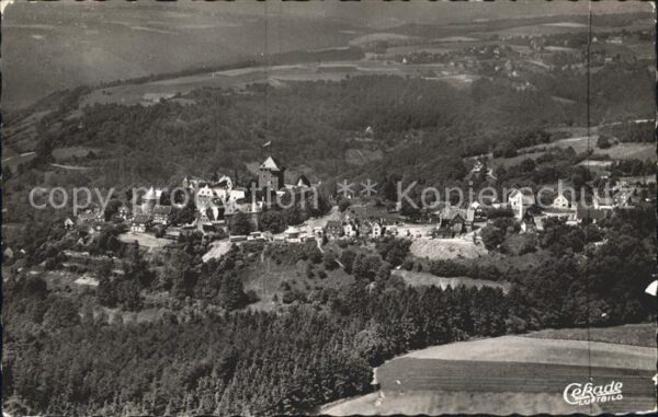 Burg Wupper Fliegeraufnahme Schloss Burg