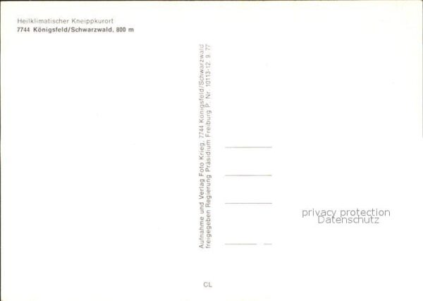 Koenigsfeld Schwarzwald Fliegeraufnahme – Bild 2