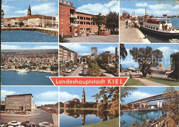 Kiel Promenade Schule Kai Dampfer Total Stra