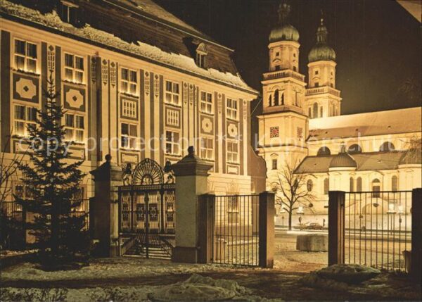 Kempten Allgaeu Zumsteinhaus und Basilika St Lorenz