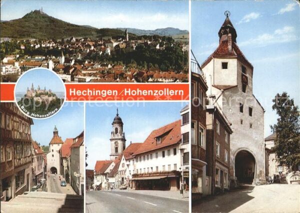 Hechingen Stadtblick Burg Hohenzollern Strassenpa