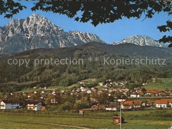 Aufham Anger mit Hochstaufen und Zwiesel