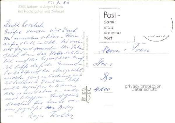 Aufham Anger mit Hochstaufen und Zwiesel – Bild 2