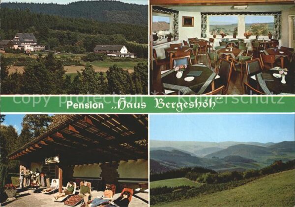 Oesterberge Pension Haus Bergeshöh Gastraum Hallenb