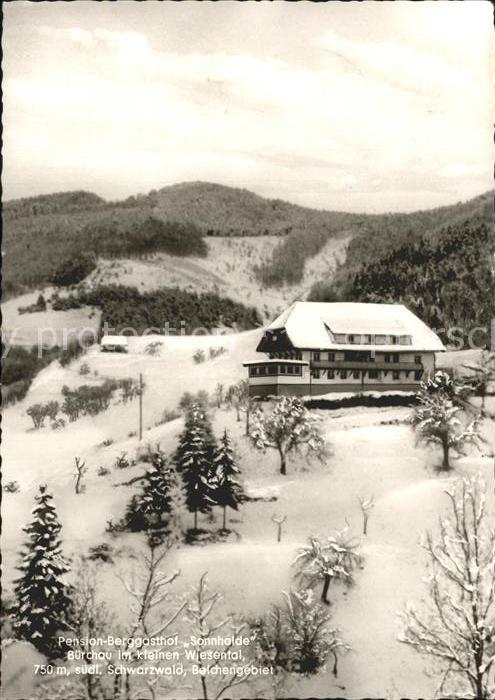 Buerchau Pension Berggasthof Sonnhalde