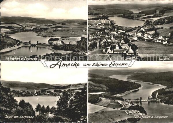 Amecke Vorbecken am Sorpesee Fliegeraufnahme S