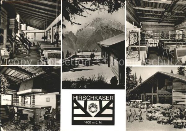 Berchtesgaden Bergstation der Hirscheck Sesselbahn Ga