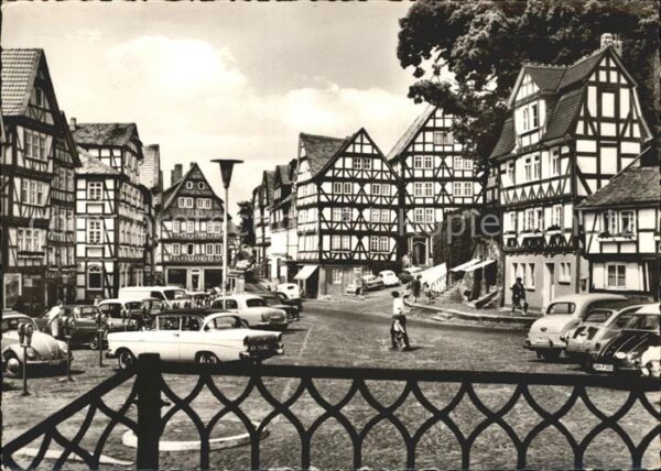 Homberg Efze Marktplatz Fachwerkhäuser