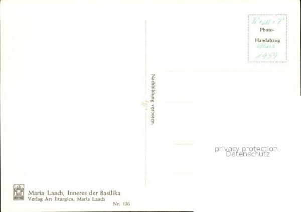 Maria Laach Glees Basilika Inneres – Bild 2