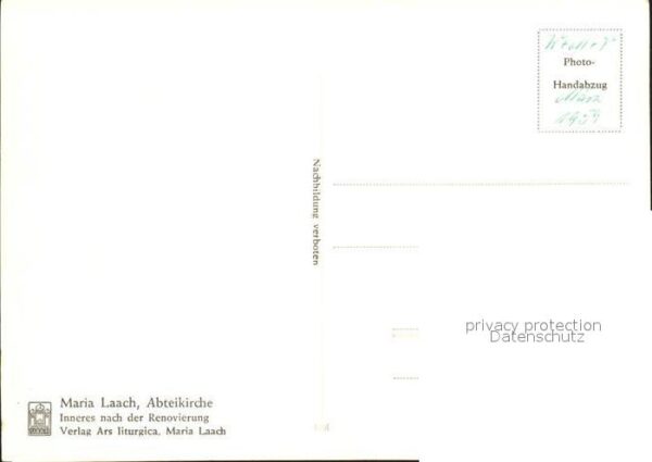 Maria Laach Glees Abteikirche Inneres – Bild 2