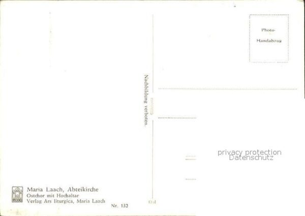 Maria Laach Glees Abteikirche Inneres – Bild 2