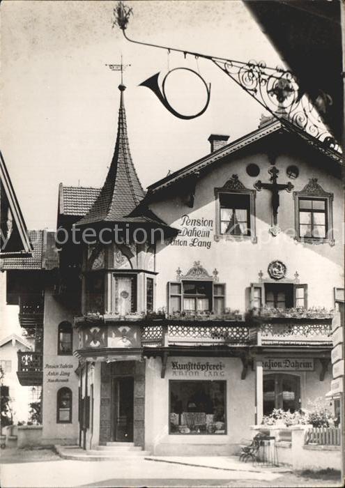 Oberammergau Pension Daheim Anton Lang