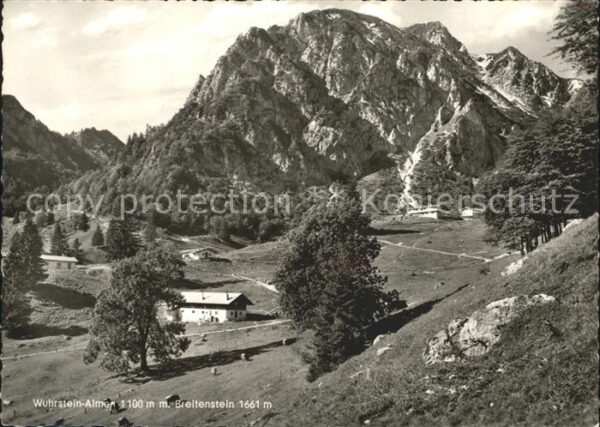 Prien Chiemsee Wuhrstein Almen mit Breitenstein