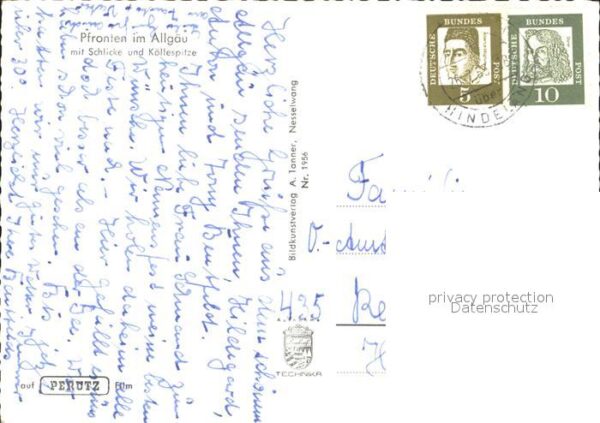 Pfronten mit Kirche Schlicke und Köllespitze – Bild 2