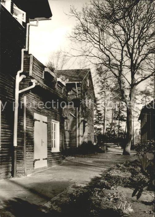 Ahlhorn Haupthaus des Ev Jugendheims Blockhaus