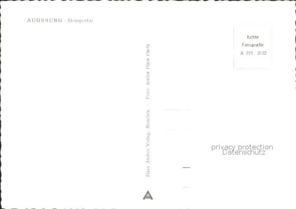 Augsburg Domportal – Bild 2