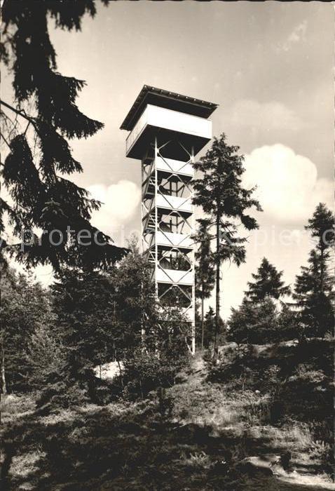 Arzberg Oberfranken Aussichtsturm auf dem Zuckerhut