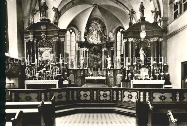Hardenberg Neviges Choransicht der Klosterkirche