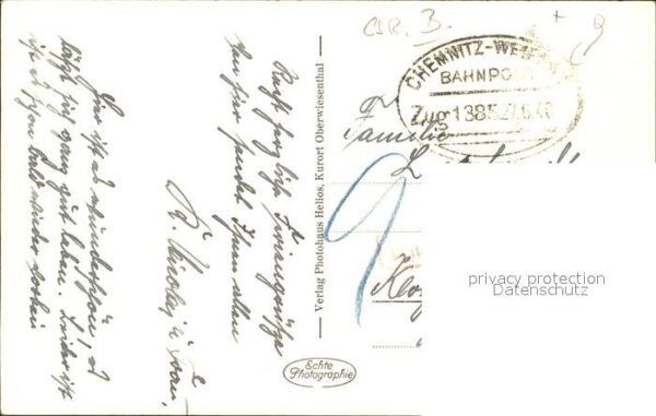 Oberwiesenthal Erzgebirge Panorama Böhm. Wiesenthal Kurort Bahnpo – Bild 2