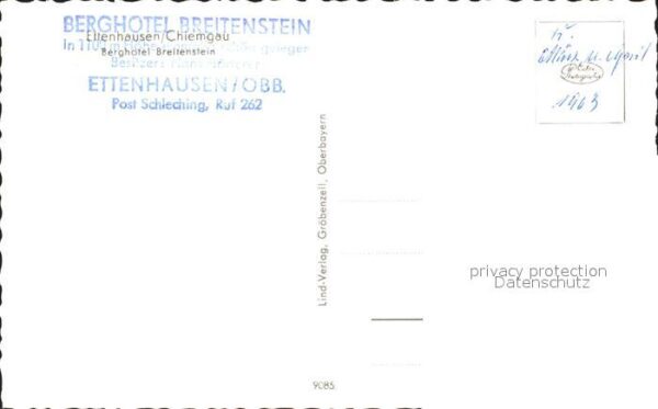 Ettenhausen Schleching Berghotel Breitenstein – Bild 2
