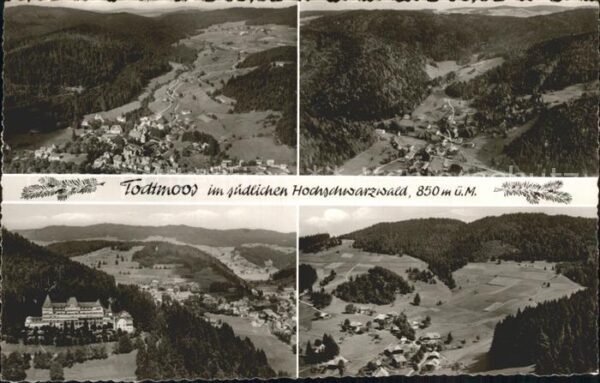 Todtmoos Schwarzwald Fliegeraufnahme