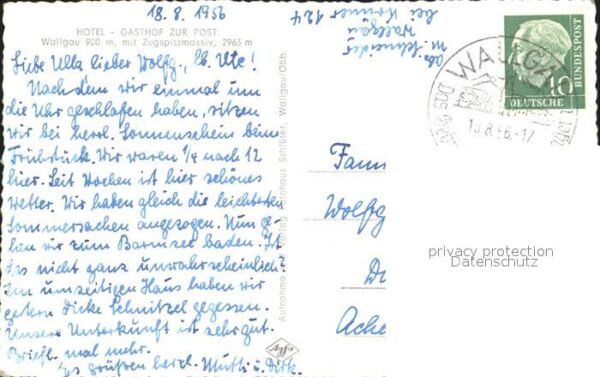 Wallgau Hotel Gasthof zur Post it Zugspitzmassi – Bild 2