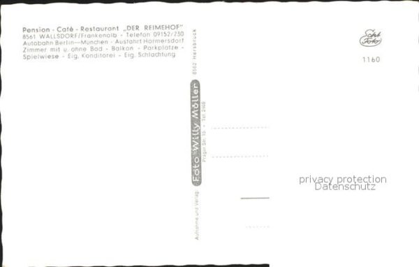 Wallsdorf Pension Restaurant Der Reimehof – Bild 2