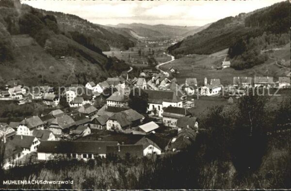 Muehlenbach Baden Panorama Schwarzwald