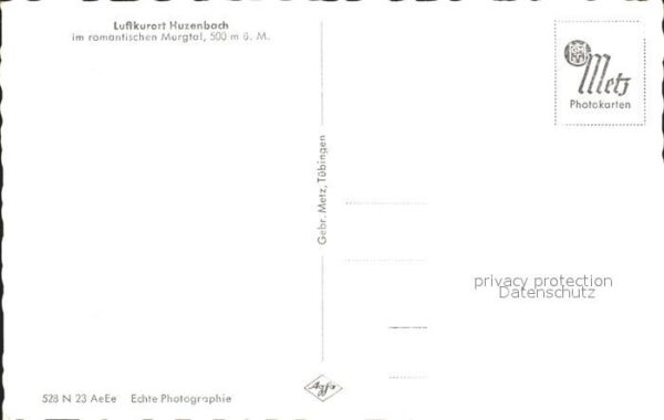 Huzenbach Panorama Luftkurort im Murgtal – Bild 2