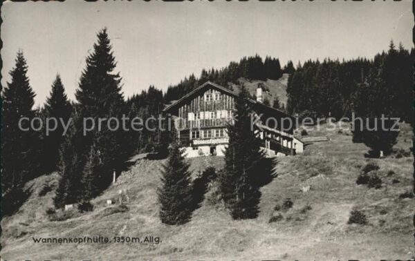 Fischen Allgaeu Berggasthaus Wannenkopfhütte