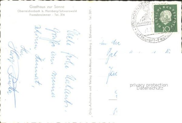 Oberreichenbach Wuerttemberg Gasthaus zur Sonne – Bild 2