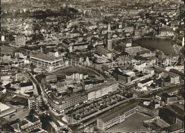 Kiel Altstadt Fliegeraufnahme