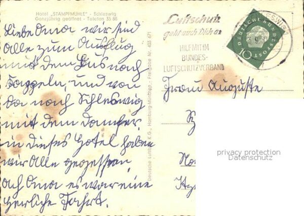 Schleswig Schlei Hotel Stampfmühle Fliegeraufnahme – Bild 2