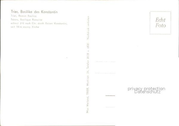 Trier Basilika des Konstantin – Bild 2