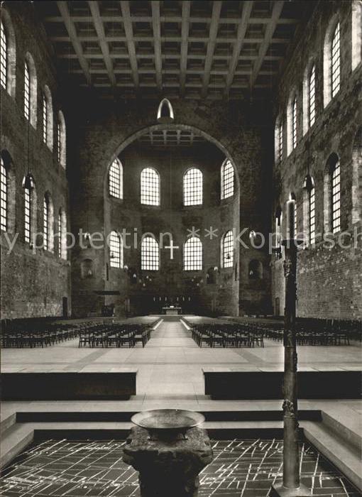 Trier Basilika mit Baptisterium