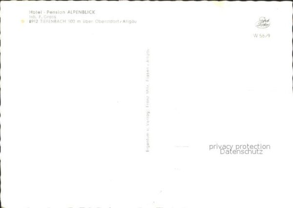 Tiefenbach Oberstdorf Hotel Pension Alpenblick – Bild 2