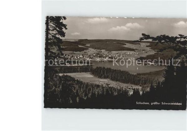 Schluchsee Panorama Grösster Schwarzwaldsee