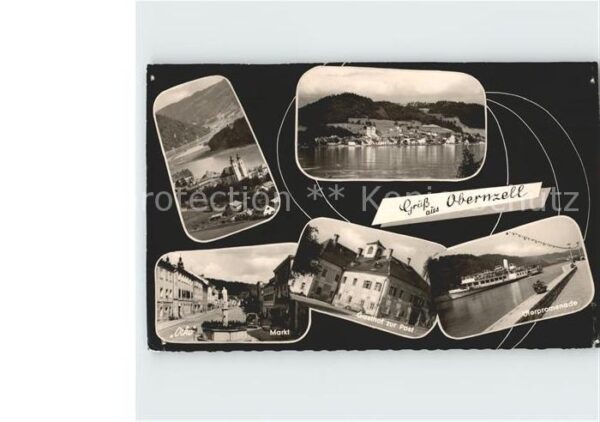 Obernzell Panorama Markt Gasthof zur Post Donau U