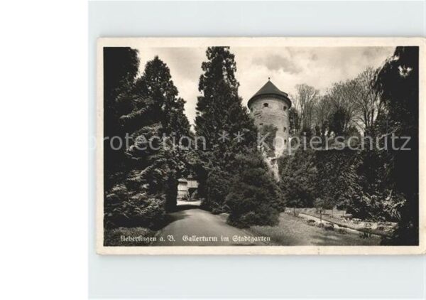 Ueberlingen Bodensee Gallerturm im Stadtgarten