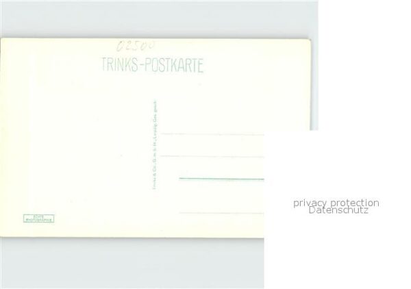 Rostock Rathaus Trinks Postkarte – Bild 2