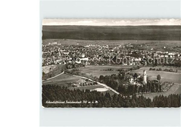 Freudenstadt Höhenluftkurort Schwarzwald Fliegeraufn