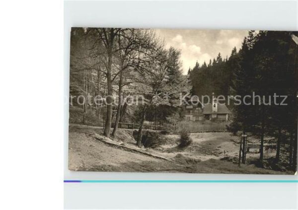 Oberhof Thueringen Glöckchen im Tal Luftkurort Bahnpost