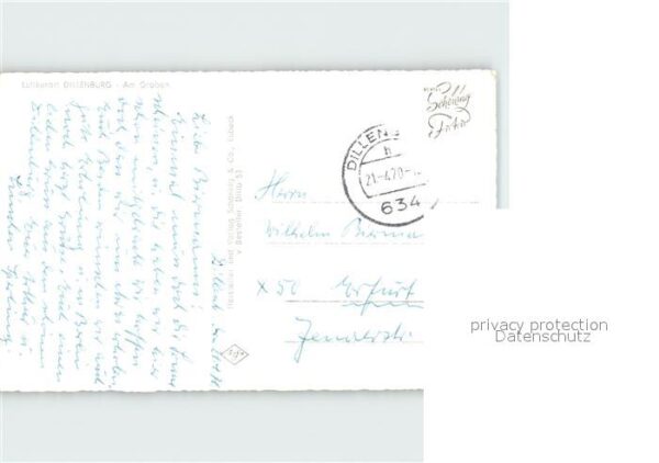 Dillenburg Partie am Graben Wilhelmsturm – Bild 2