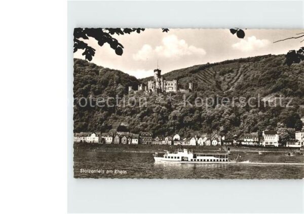 Stolzenfels Rhein Fähre Schloss