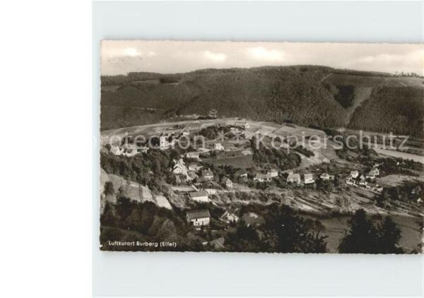 Rurberg Panorama Luftkurort Eifel
