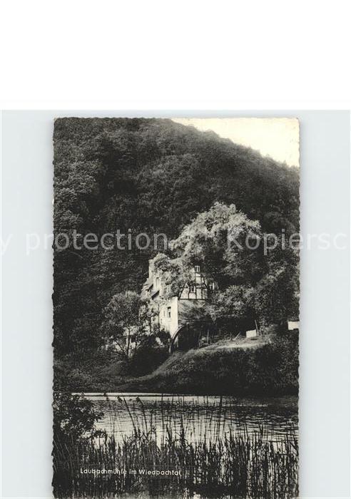 Ehlscheid Laubachmühle im Wiedbachtal