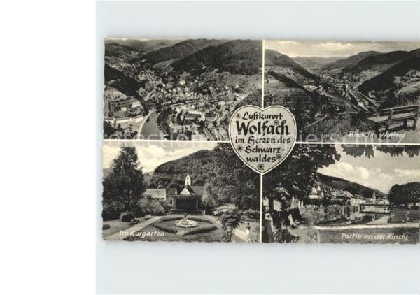 Wolfach Panorama Kinzigtal Kurgarten Kinzig Wol