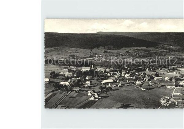 Hoechenschwand Fliegeraufnahme Schwarzwald