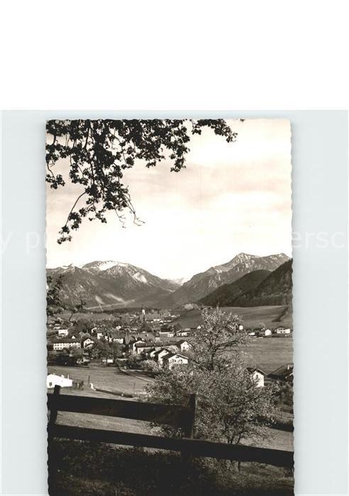 Hausham Panorama mit Jägerkamp und Brecherspitz